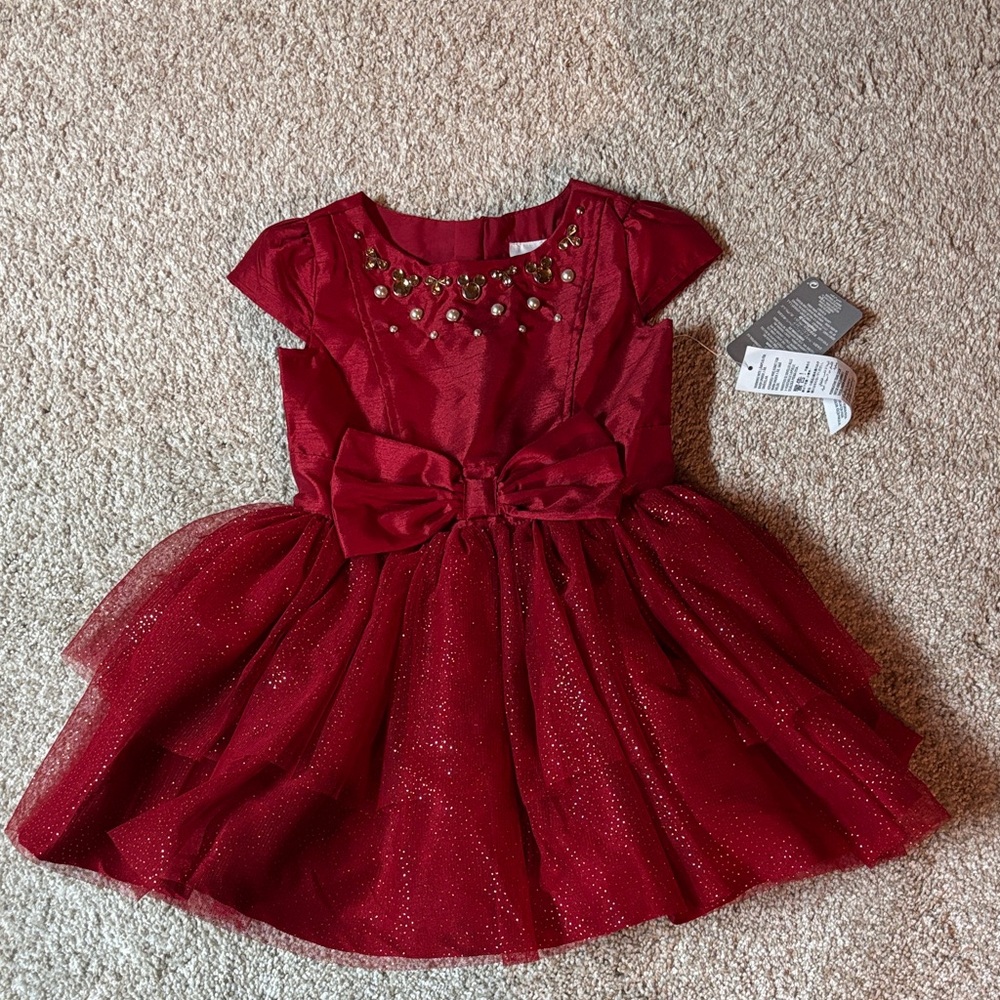 Disney Red Dress with Sparkling Details